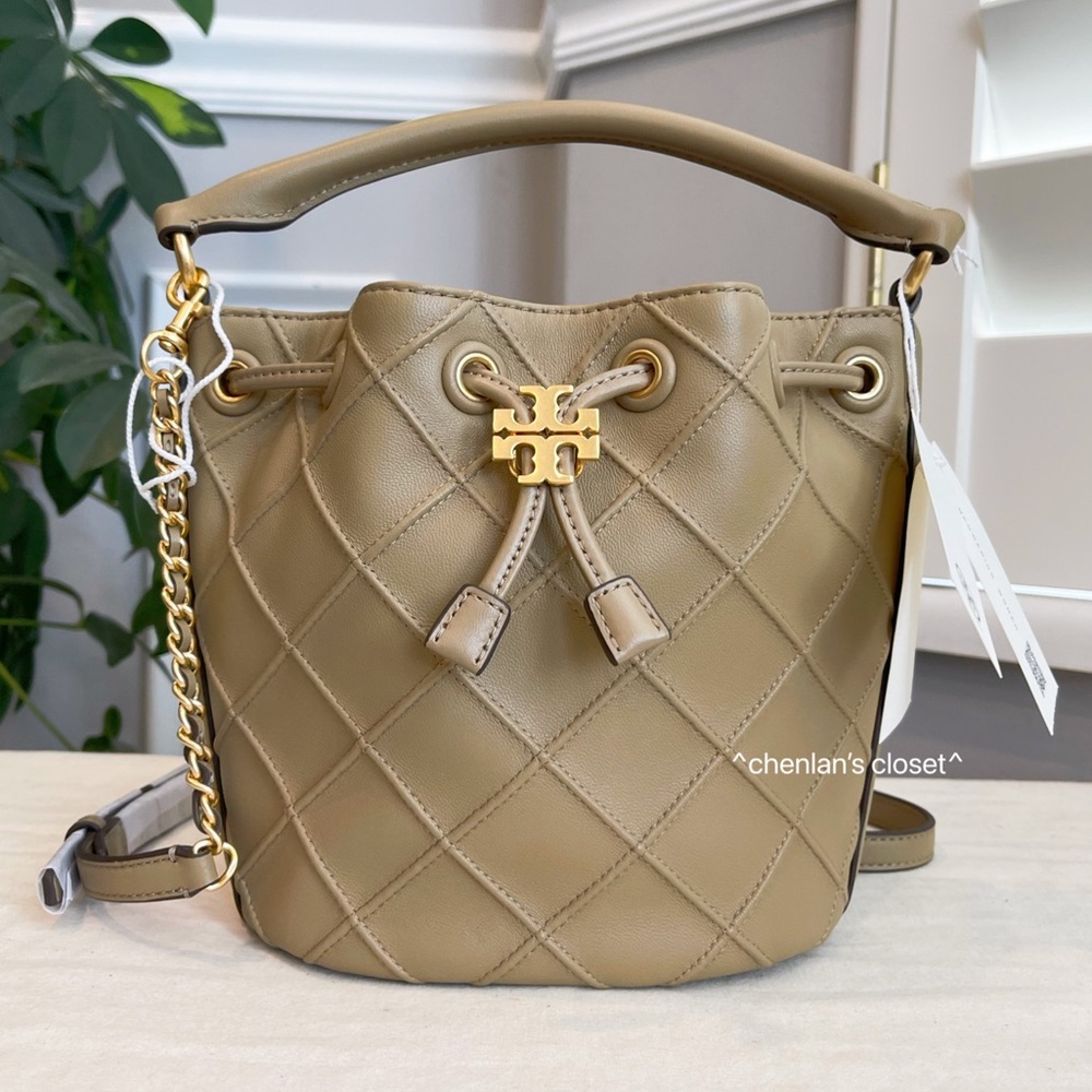 🔥NeW! Tory Burch Soft Fleming Bucket Bag - Picture 14 of 15